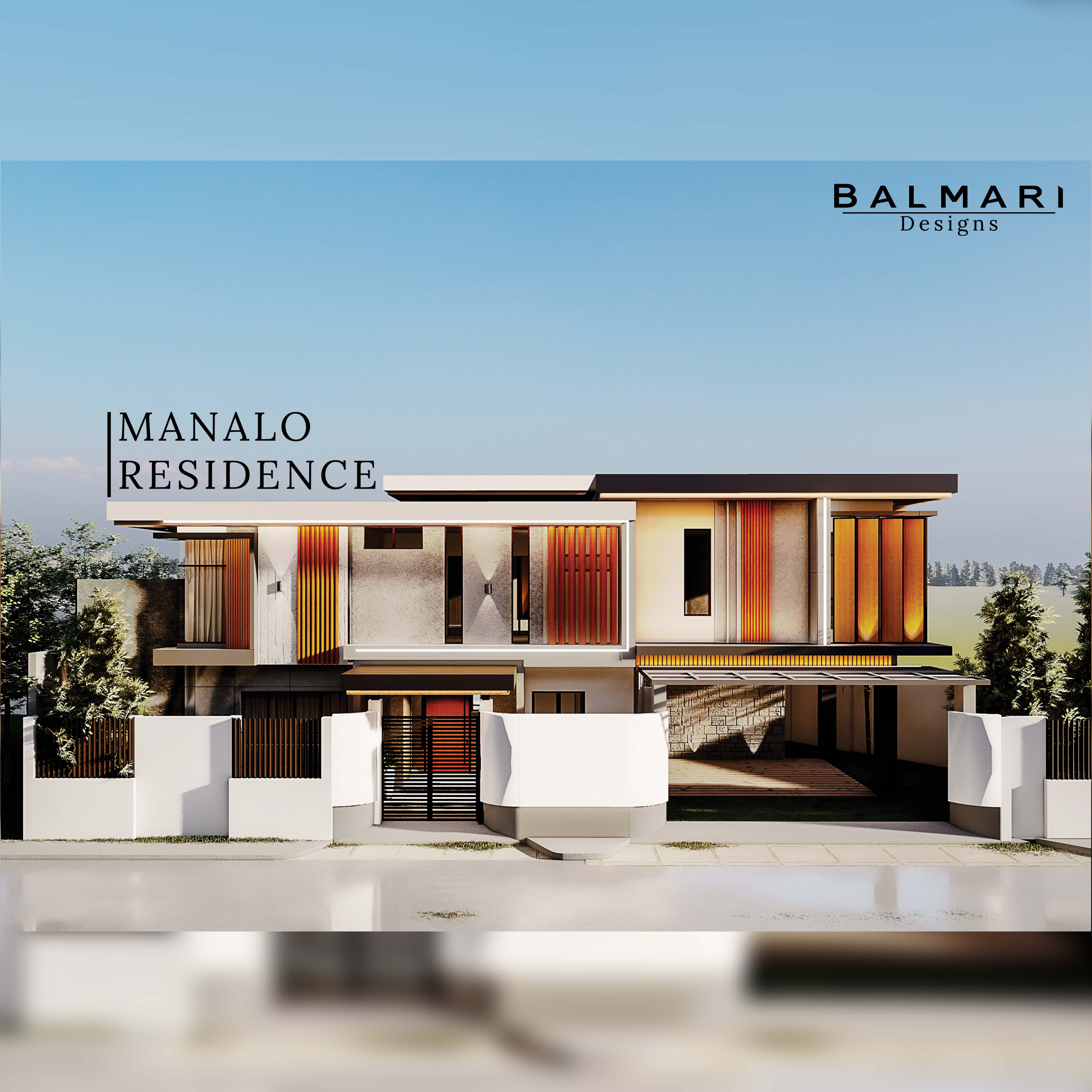 2 Story Modern House Manalo Residence