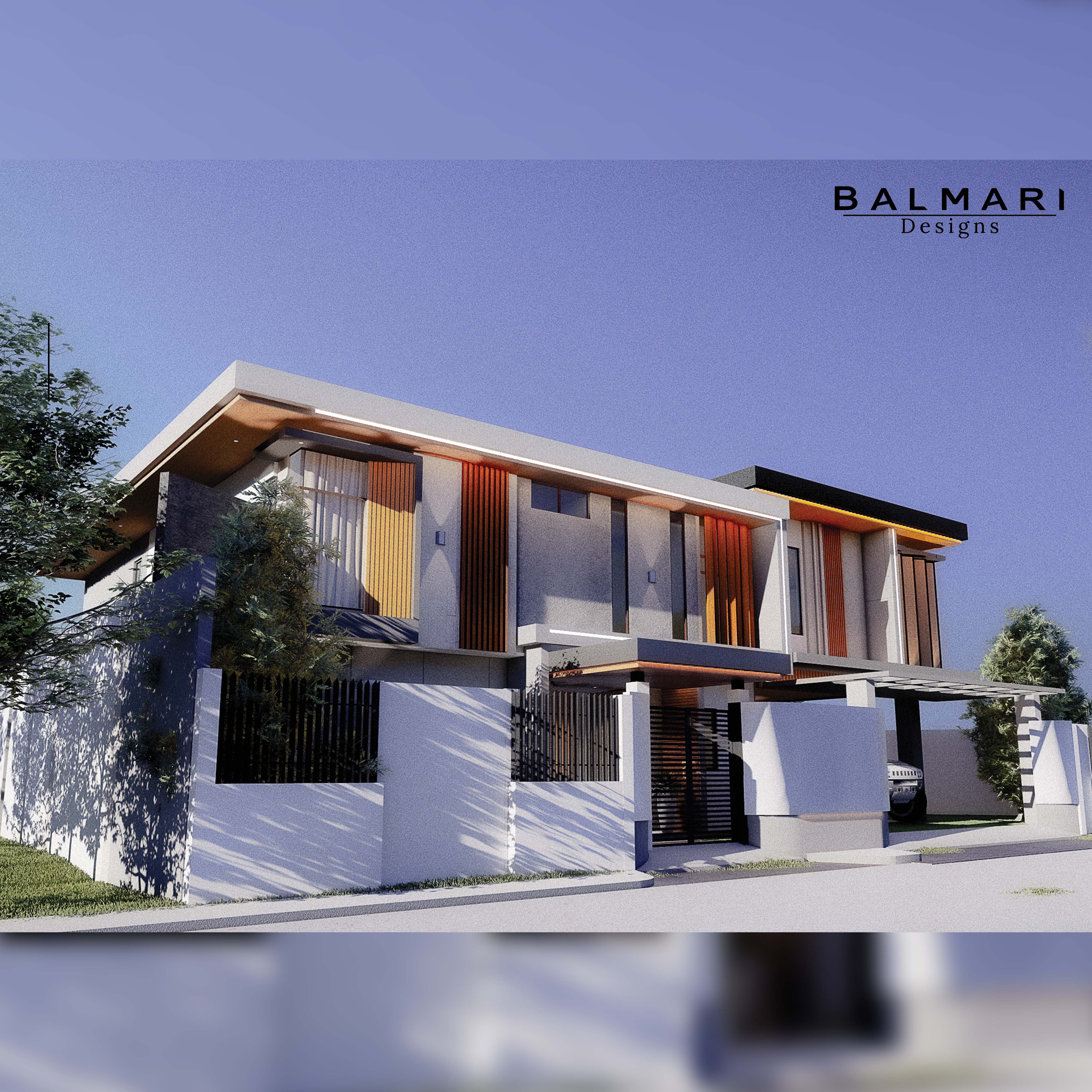 2 Story Modern House Manalo Residence