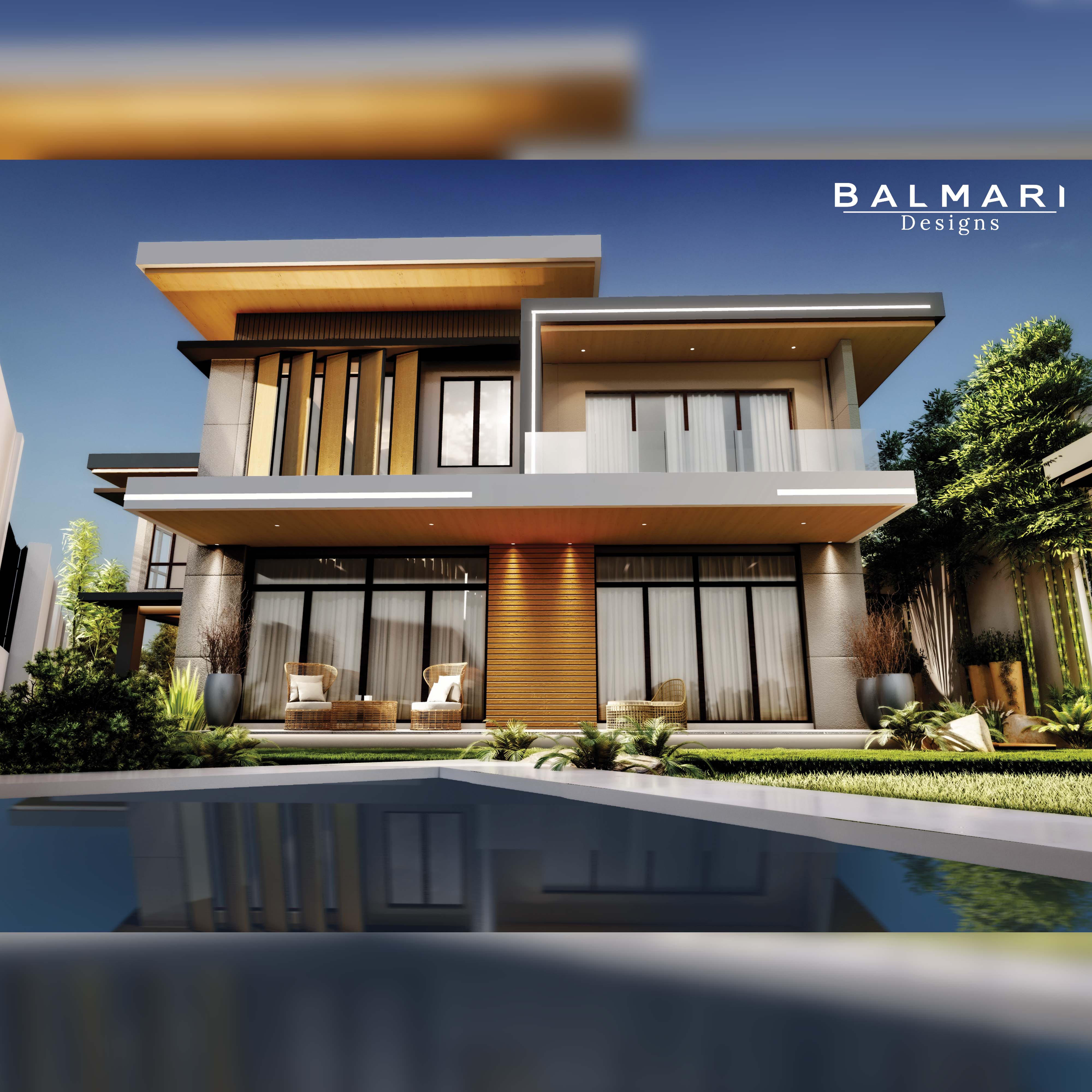 2 Story Modern House Manalo Residence